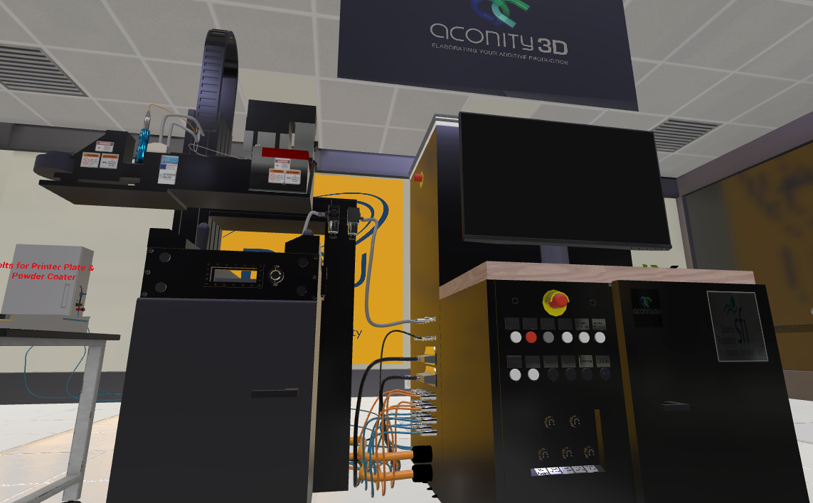 Virtual Lab Aconity 3D Printer