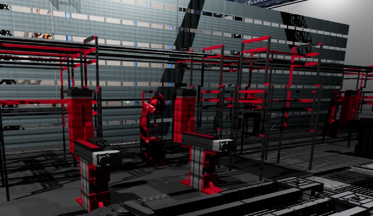 Manufacturing Robots Virtual Reality